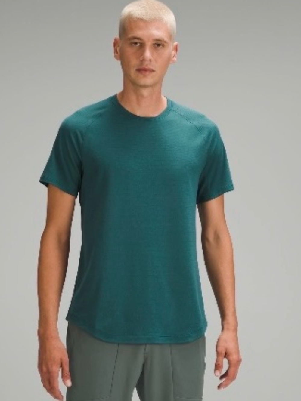 lululemon License to Train Short-Sleeve Shirt (NWOT)Storm Teal, Size XS *Medium